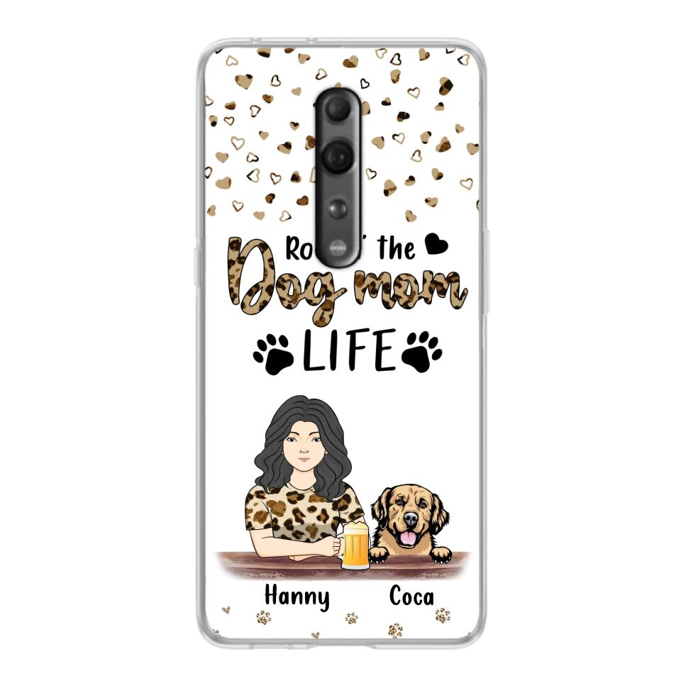 Personalized Dog Mom Phone Case - Up to 4 Dogs - Mother's Day Gift Idea For Dog Lover/Dog Mom - Rockin' The Dog Mom Life - Case For Xiaomi/Oppo And Huawei