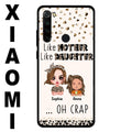 Personalized Mother Phone Case - Mom With Up to 4 Children - Mother's Day Gift To Mom - Like Mother Like Daughter - Case For Xiaomi/Oppo/Huawei