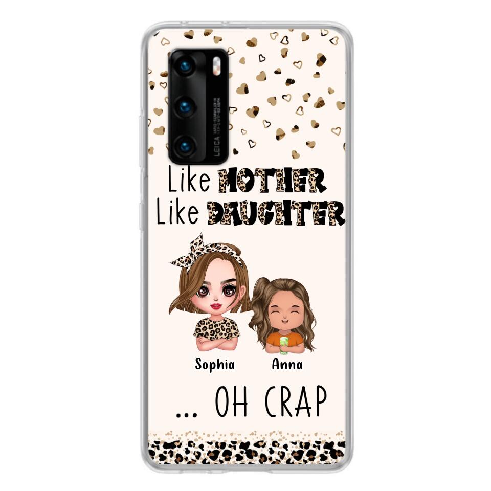 Personalized Mother Phone Case - Mom With Up to 4 Children - Mother's Day Gift To Mom - Like Mother Like Daughter - Case For Xiaomi/Oppo/Huawei