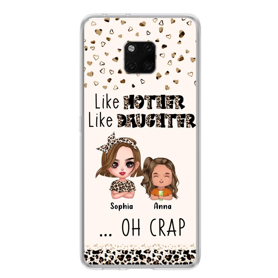 Personalized Mother Phone Case - Mom With Up to 4 Children - Mother's Day Gift To Mom - Like Mother Like Daughter - Case For Xiaomi/Oppo/Huawei