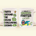 Personalized Happy Father's Day Coffee Mug - Gift Idea To Father - Upload Photo - World's Greatest Father
