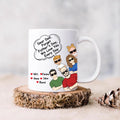 Personalized Dear Mom/Dad Coffee Mug - Gift Idea For Father's Day/Mother's Day/Dad/ Mom - Dear Dad, Forget Father's Day We Love You Every Day
