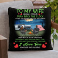 Personalized Camping Couple Pillow Cover/Fleece Blanket/Quilt - Gift Idea For Couple/Camping Lover - I Love You Forever And Always