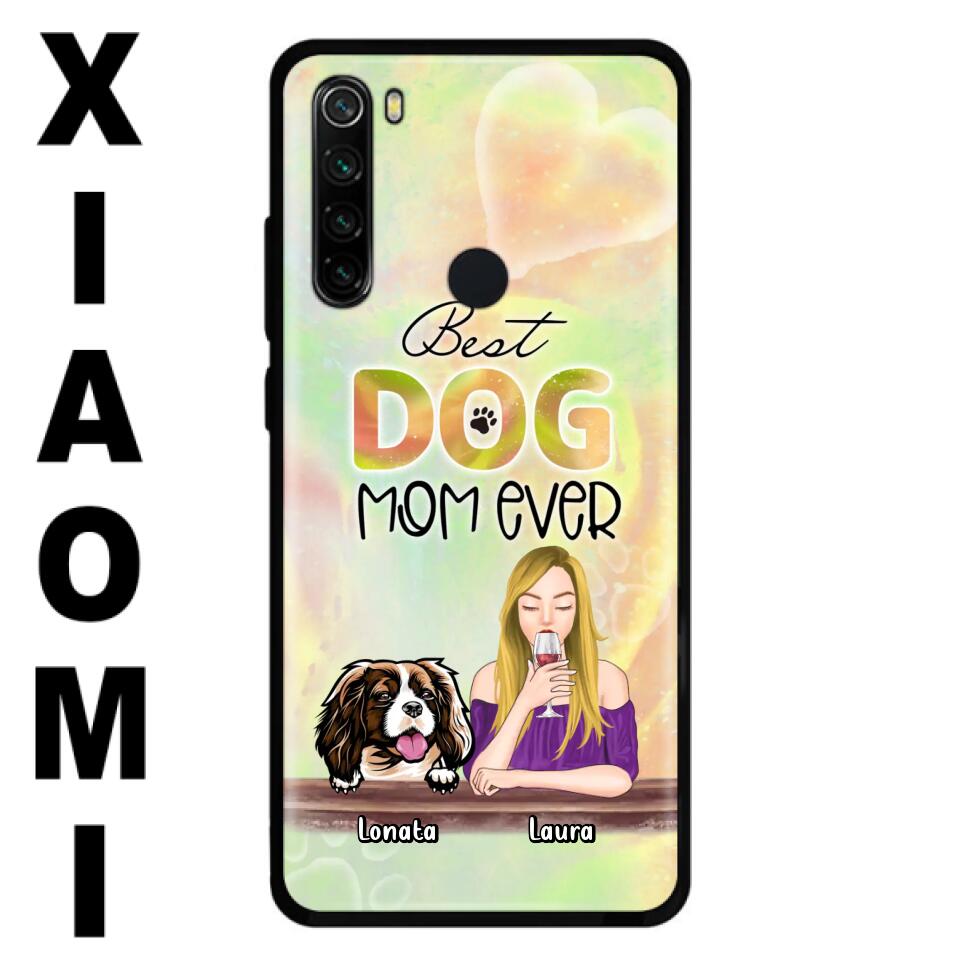 Personalized Pet Mom Phone Case - Gift Idea For Dog/Cat Lovers/Pet Mom - Up to 4 Dogs/Cats - Best Dog Mom Ever - Case For Oppo/Xiaomi/Huawei