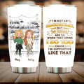 Personalized Friends Tumbler - Up to 5 People - Gift Idea For Friends/Besties/Sisters - I'm Not An Alcoholic