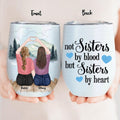 Personalized Friend Wine Tumbler - 2 Besties - Gift For Friends