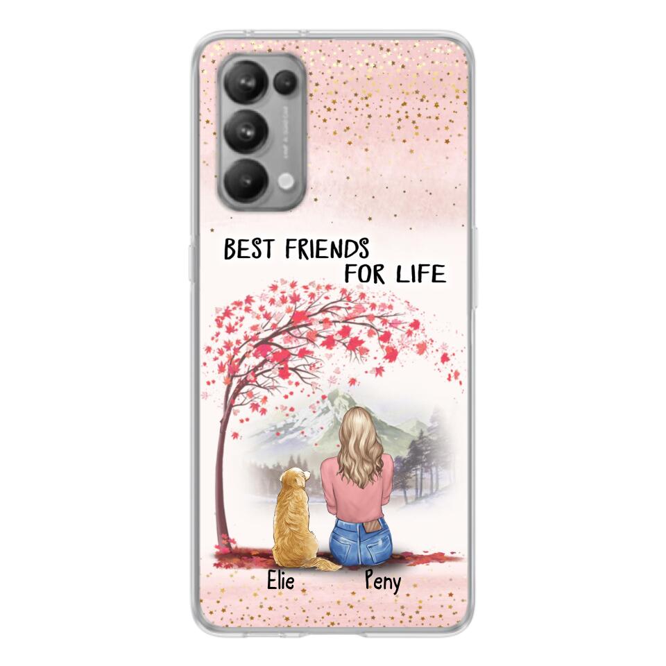 Personalized Pet Mom Phone Case - Mom With Up to 5 Pets - Best Friends For Life - Phone Case For Xiaomi, Oppo And Huawei