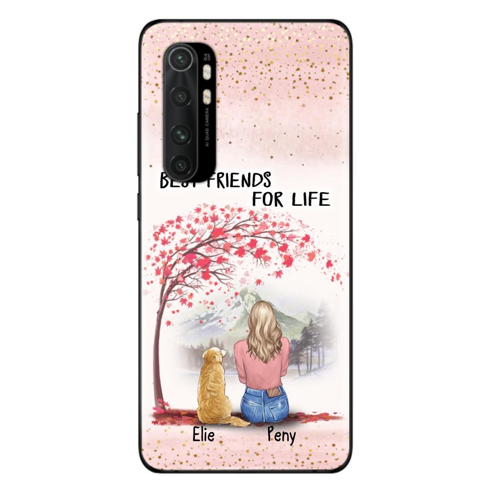 Personalized Pet Mom Phone Case - Mom With Up to 5 Pets - Best Friends For Life - Phone Case For Xiaomi, Oppo And Huawei