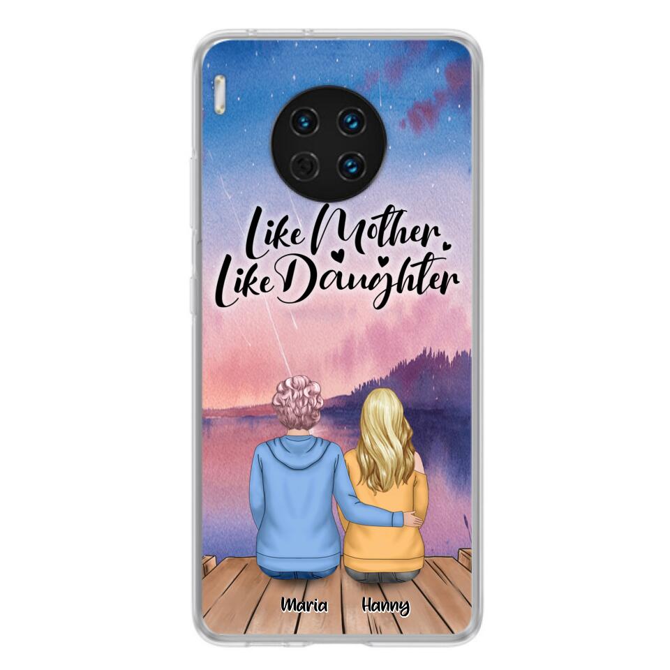 Personalized Mom Phone Case - Gifts For Dog Lovers With Up to 3 Dogs - Like Mother Like Daughter