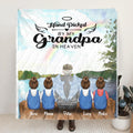 Personalized Memorial Grandpa/Grandma Quilt/Fleece Blanket - Up to 4 Kids - Best Gift For Family - I Never Met You But I Know You Are The Greatest Grandma - FD4SD8