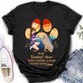 Personalized Dog Mom Shirt - Gift For Dog Mom/Dog Lover/Mother's Day Gift - In My Darkest Hour When I Needed A Hand I Found Your Paw
