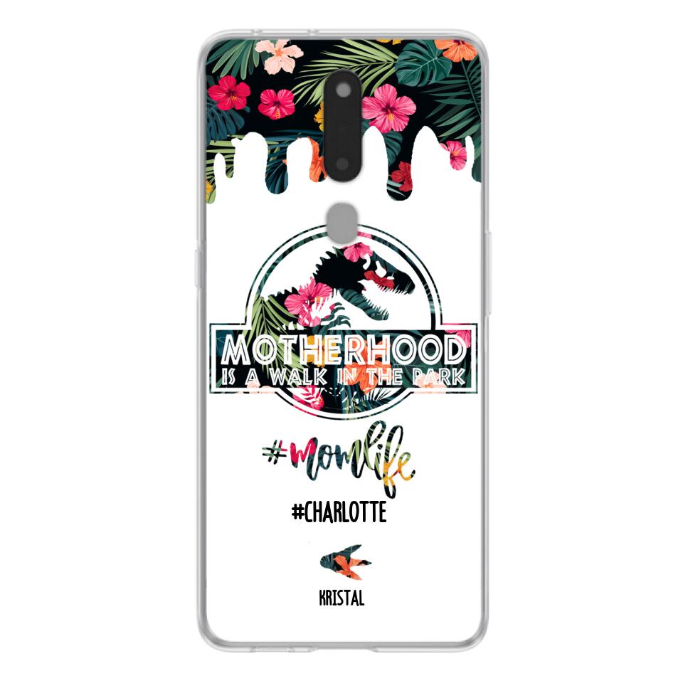 Personalized Mama Dinosaur Phone Case - Best Gift For Mothers - Phone Case For Xiaomi, Oppo And Huawei - 2QCGS1