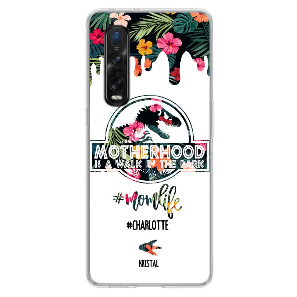 Personalized Mama Dinosaur Phone Case - Best Gift For Mothers - Phone Case For Xiaomi, Oppo And Huawei - 2QCGS1