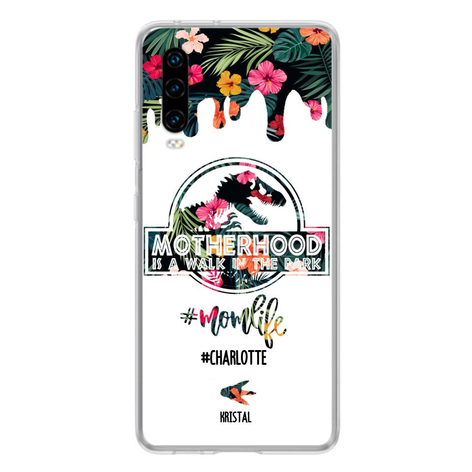 Personalized Mama Dinosaur Phone Case - Best Gift For Mothers - Phone Case For Xiaomi, Oppo And Huawei - 2QCGS1