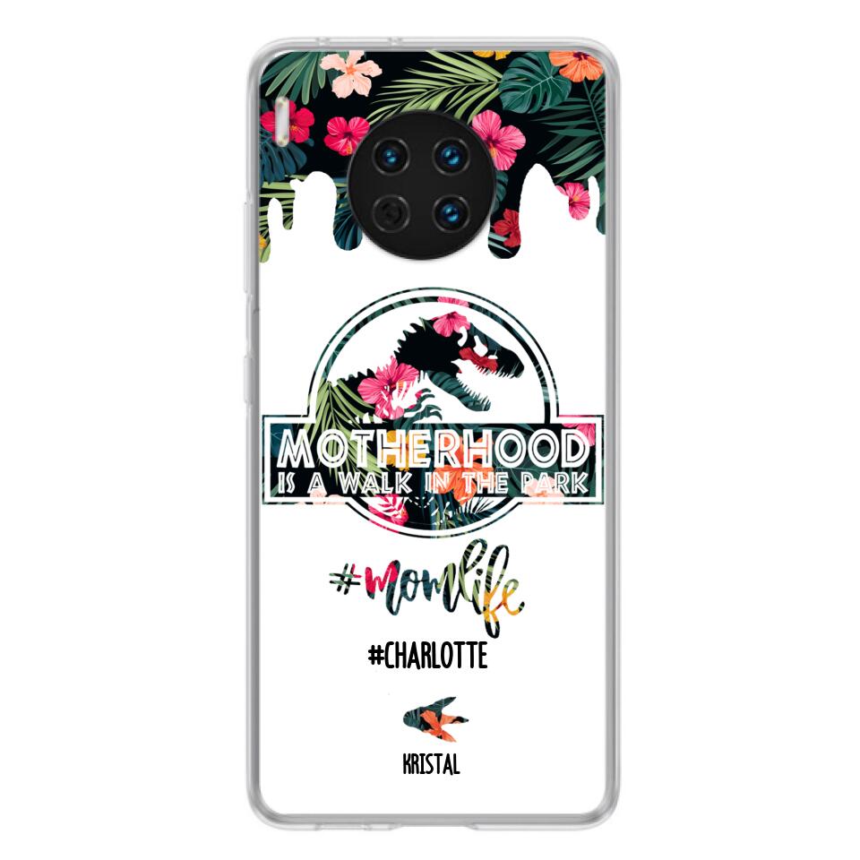 Personalized Mama Dinosaur Phone Case - Best Gift For Mothers - Phone Case For Xiaomi, Oppo And Huawei - 2QCGS1