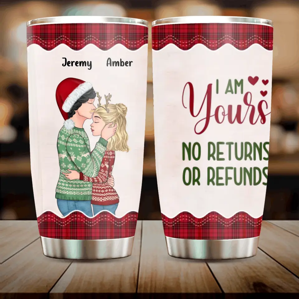 Personalized Christmas Couple Tumbler - Christmas/Anniversary Gift Idea For Couple - Annoying Each Other For Years And Still Going Strong