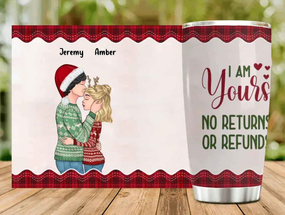 Personalized Christmas Couple Tumbler - Christmas/Anniversary Gift Idea For Couple - Annoying Each Other For Years And Still Going Strong