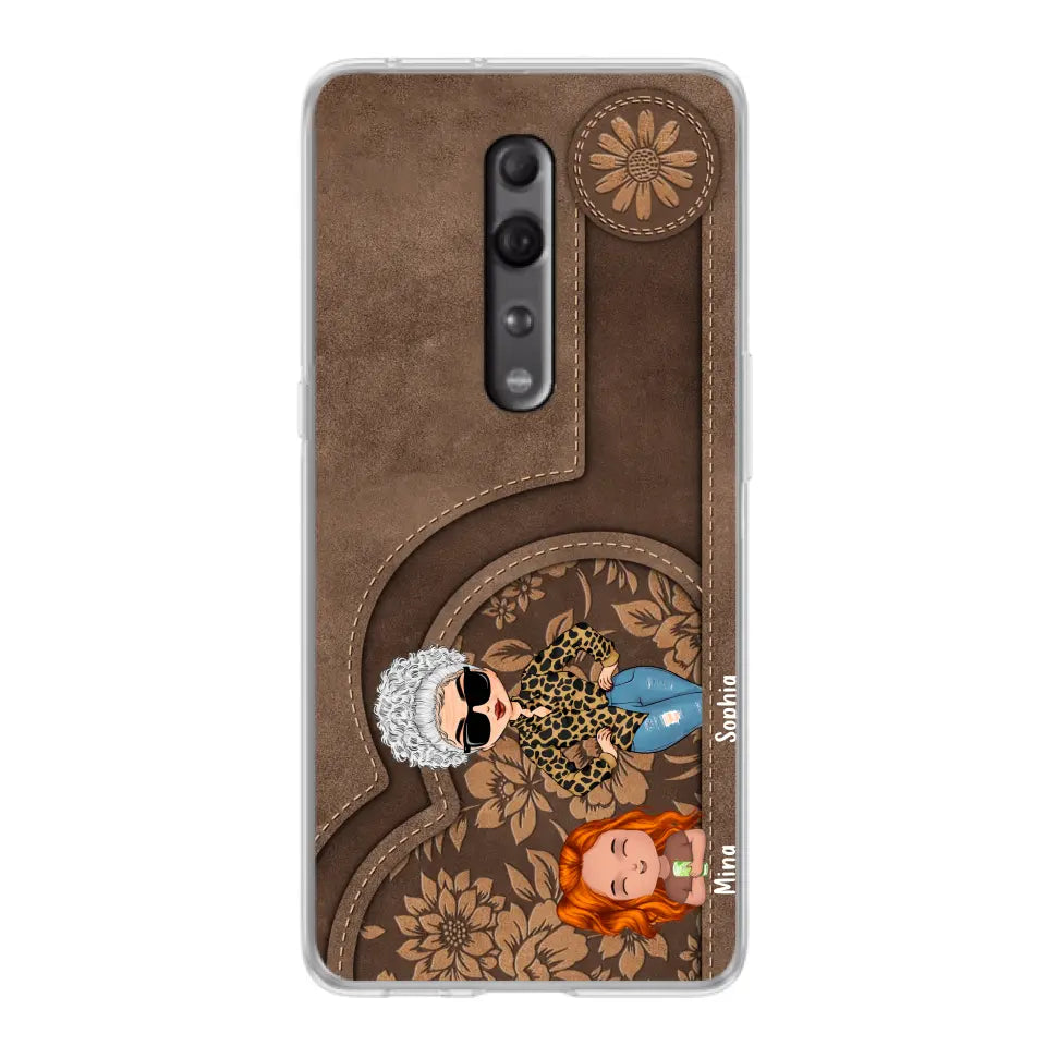 Custom Personalized Grandma Phone Case - Up to 5 Kids - Gift Idea For Grandma/Mother's Day - Case For Xiaomi/ Oppo/ Huawei