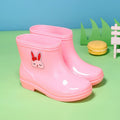 Bunny Rain Boots Children's Middle Tube Non-slip