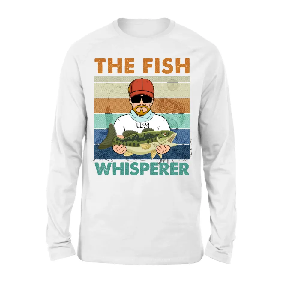Personalized Fishing Shirt - Gift Idea For Father's Day/ Fishing Lovers - The Fish Whisperer