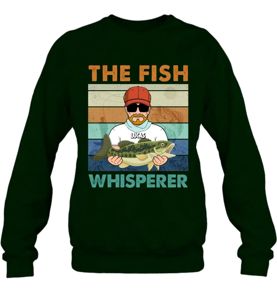 Personalized Fishing Shirt - Gift Idea For Father's Day/ Fishing Lovers - The Fish Whisperer