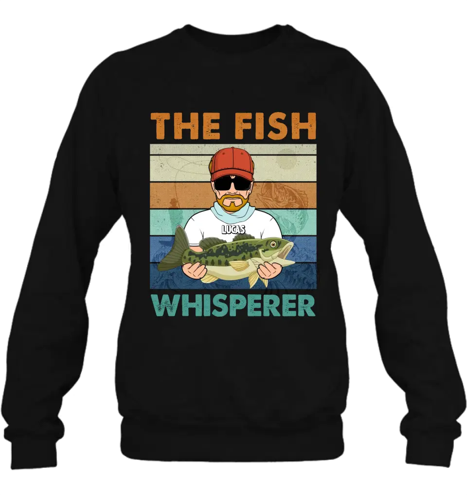Personalized Fishing Shirt - Gift Idea For Father's Day/ Fishing Lovers - The Fish Whisperer