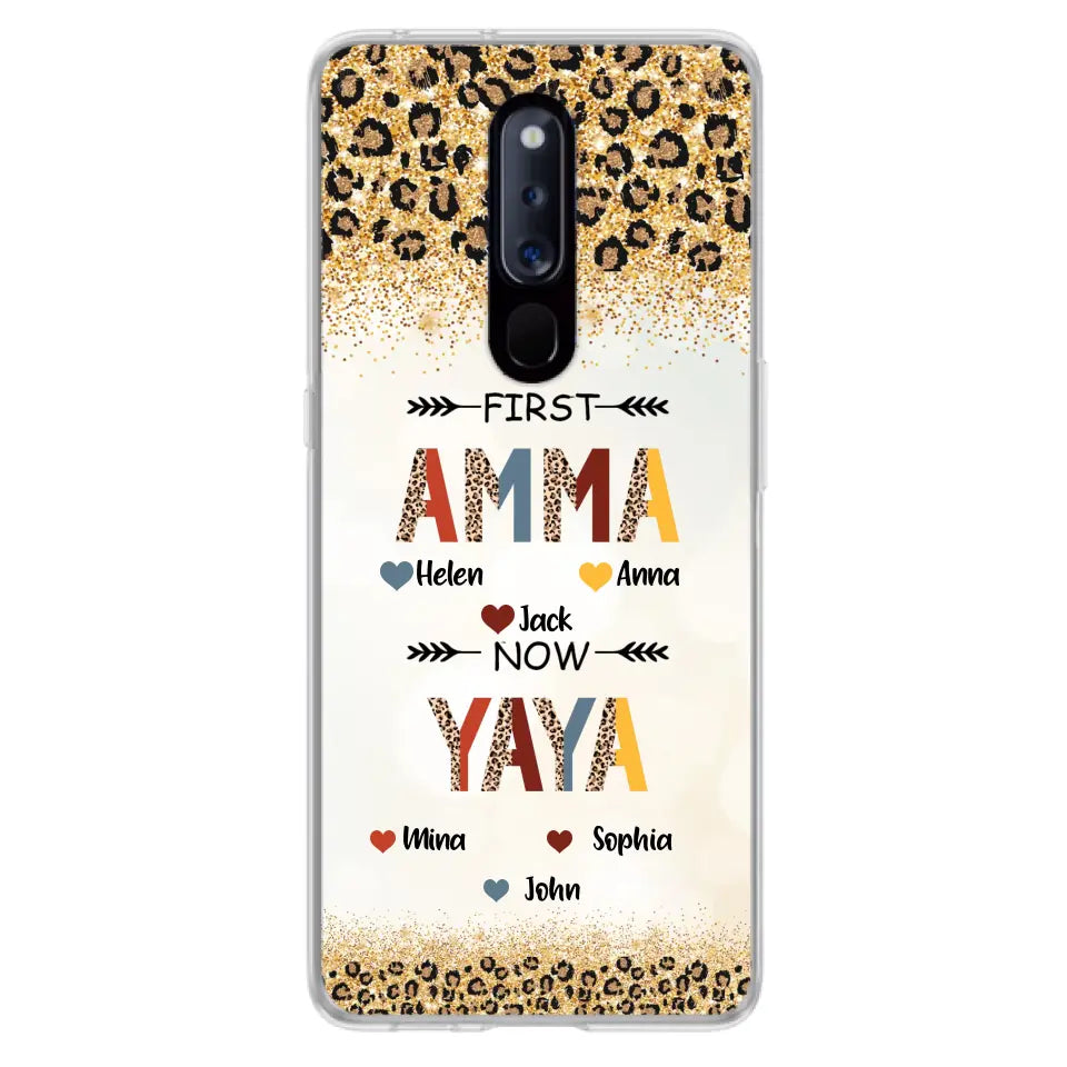 Personalized Grandma Phone Case - Up to 4 Kids And 8 Grandkids - Mother's Day Gift Idea for Grandma - First Mom Now Nana Kid And Grandkids - Cases For Xiaomi/Oppo/Huawei