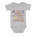 Personalized Family Baby Onesie/Kid T-Shirt/T-Shirt - Up to 3 Children - Gift Idea for Family/Mother's Day - Our First Mother's Day Together