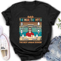 Personalized Sperms Shirt/Hoodie - Gift Idea For Father's Day - Up to 6 Sperms - The Man, The Myth The Best Sperm Donor
