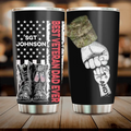 Personalized Veteran Dad Tumbler - Up to 6 Kids - Gift Idea For Father's Day/Veterans Day - Best Veteran Dad Ever