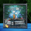 Personalized Memorial Pet Loss Frame - Adult/Couple With Up to 5 Pets - Memorial Gift Idea For Cat/Dog Lover - The Moment Your Heart Stopped Mine Changed Forever