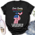 Personalized Dog Dad Shirt/Pullover Hoodie - Gift Idea For Father's Day - Dear Daddy You Are The Best Dog Dad Ever