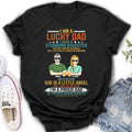 Personalized Dad Shirt/Hoodie - Father's Day Gift Idea for Dad - I Am A Lucky Dad