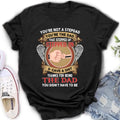 Personalized Stepdad Shirt/Hoodie - Up to 6 Children - Father's Day Gift Idea - You're Not A Stepdad You're The Dad That Stepped Up