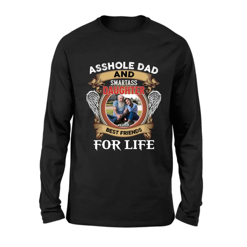 Personalized Father/Mom And Daughter/Son T-shirt/Long Sleeve/Sweatshirt/Hoodie - Gift Idea For Father's Day/Mother's Day