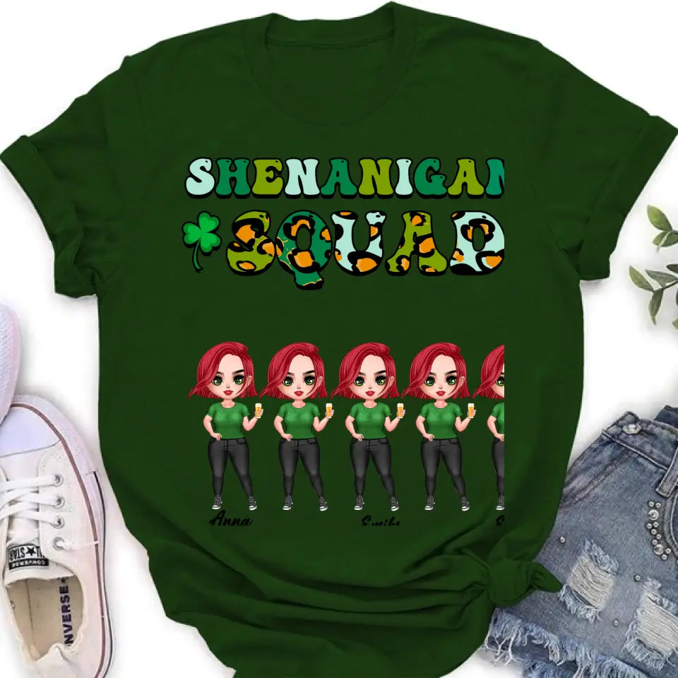 Personalized Friends T-Shirt - Up to 5 Bestie - Shenanigans Squad