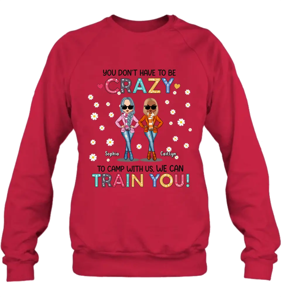 Personalized Best Friends T-Shirt - Gift Idea For Friends - Up To 6 Friends