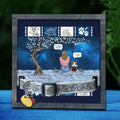 Personalized Memorial Dog Mom/Dad Loss Frame - Woman/Man/Couple With Up to 4 Dogs - Best Gift For Dog Lover - I'll Always Love You