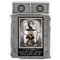 Custom Personalized Witch Quilt Bed Sets - Gift Idea For Halloween/Witch - In My Home Filled With Care, I Welcome Water, Earth, Fire, Air