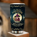 Personalized Witch Tumbler - Gift Idea for Halloween - We Are The Daughters Of The Witches You Could Not Burn