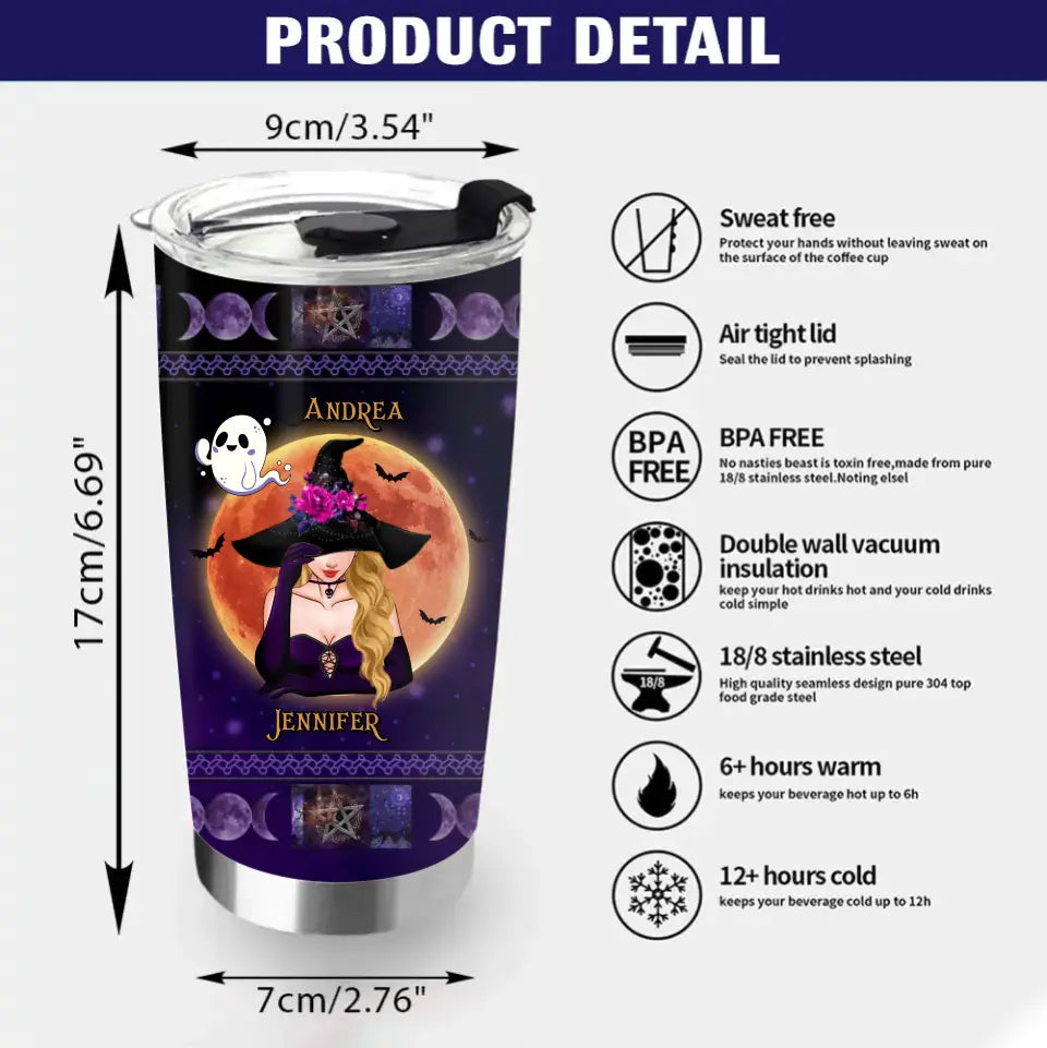 Personalized Goth Mom Tumbler - Up to 5 Children - Halloween Gift Idea for Mom - Goth Mom Like Regular Mom But Spookier