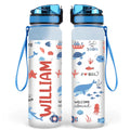 Personalized Kid Tracker Bottle - Back-To-School/Birthday Gift for Kids