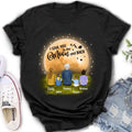 Personalized Grandma Shirt/Hoodie - Gift Idea For Grandma - Up to 4 Children - I Love You To The Moon & Back
