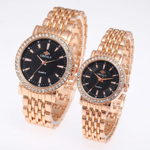 Rose Gold Shell Black