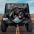 Personalized Camping Couple Spare Tire Cover - Gift Idea for Camping Lovers/Couple - Husband & Wife Camping Partners For Life