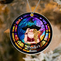 Personalized Witch Circle Acrylic Ornament - Gift Idea For Halloween/Witch Lovers