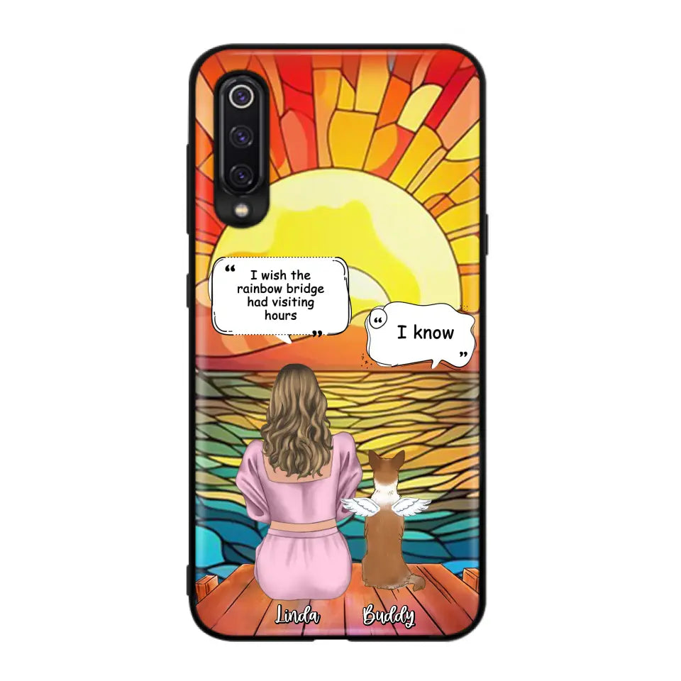 Personalized Memorial Dog Phone Case - Up to 4 Dogs - Memorial Gift Idea For Dog Owners - Case for Xiaomi/Huawei/Oppo