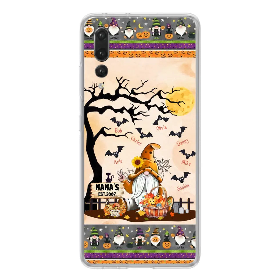 Personalized Boo Grandma Phone Case - Halloween Gift For Grandma - Up to 7 Kids - Case For Xiaomi/ Oppo/ Huawei