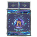 Personalized Witch Quilt Bed Sets - Halloween Gift Idea For Witch Enthusiast - Check Ya Energy Before You Come In This Home