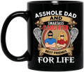 Personalized Father And Daughter/Son Coffee Mug - Gift Idea For Father's Day